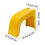 Ergonomic Pedicure Stool Non-Slip Yellow 1pc 3