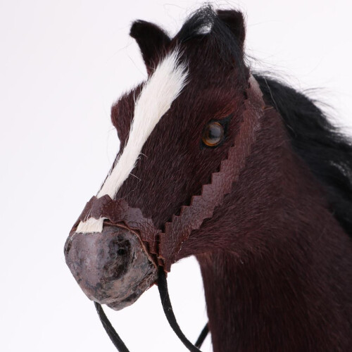 Modelo de cavalo de guerra em escala 1/6 para figuras de ação de 30 cm (12 polegadas) TTL marrom 2