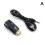 Εκκαθάριση! Μετατροπέας βίντεο HDMI 1080P αρσενικό σε VGA θηλυκό Έξοδος ήχου mm3.5N8W3 3