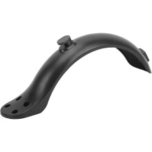 Guardabarros trasero para patinetes eléctricos – Resistente a salpicaduras, accesorio de repuesto de guardabarros negro de 4 orificios, compatible