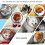 Dog Cone Adjustable Soft Plush Eco PVC Extra-Wide Long 6