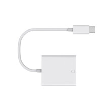 USB-C SD-kaartlezer Compacte SD-kaartlezer Draagbare USB-C SD-kaartlezer