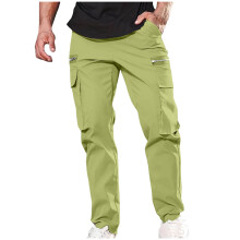 Admvng Ανδρικό Παντελόνι Cargo, Casual, Πολλαπλών Τσέπες, Εξωτερικό, Ίσιο, Γυμναστήριο,