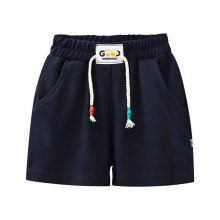 Shorts para adolescentes, shorts para meninos, shorts esportivos casuais de algodão para crianças, com bolso.