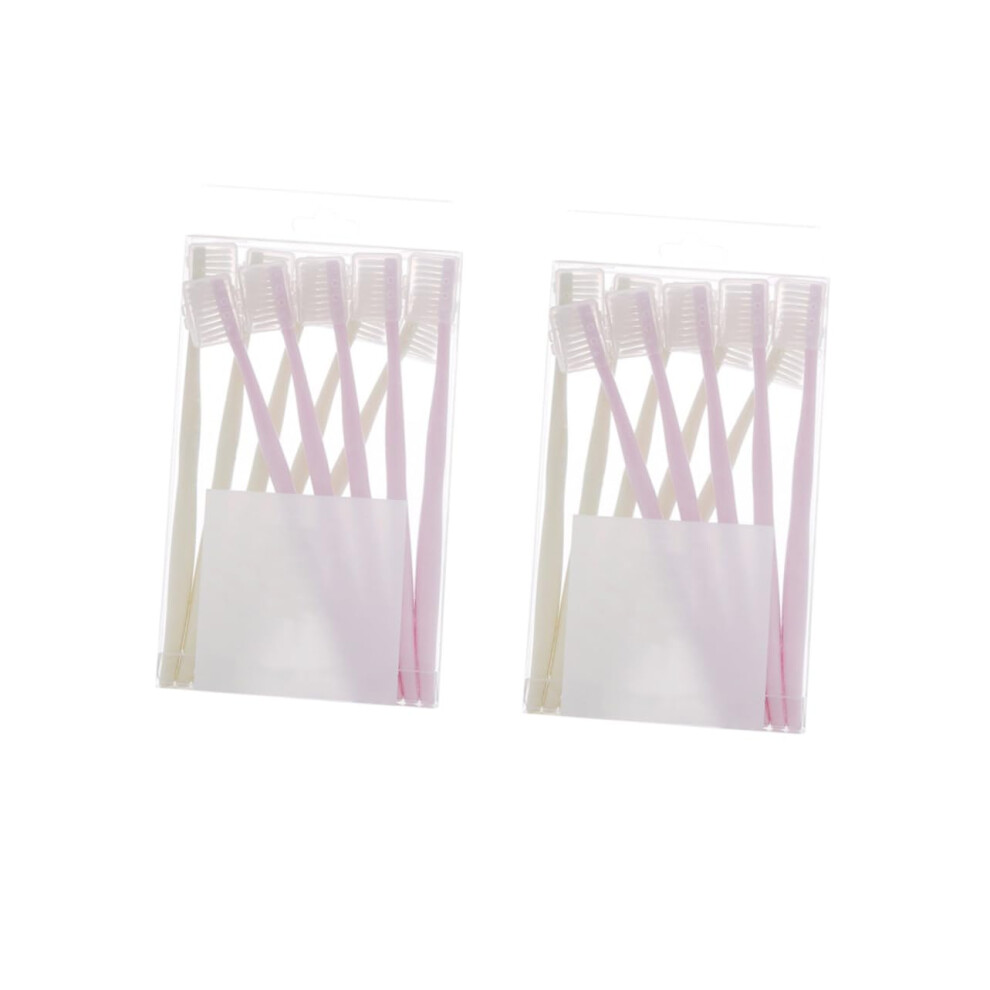 20Pack Soft Bristle Bamboo Toothbrush with Case, EcoFriendly Travel Size for Adults