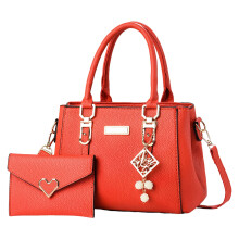 Handtaschen und Geldbörsen für Damen, Tote Bag, Schultertasche, Henkeltasche, schwarze Handtasche aus PU-Leder für Damen