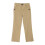 Herren-Freizeithose, gerades Bein, schmal geschnitten, einfarbig, Khaki 4