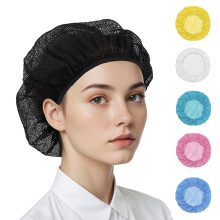 Adjustable Chef Cap Mesh Cooking Hats Unisex Food Service Hair Nets Washable Bakery Hat Reusable Restaurant Beanie