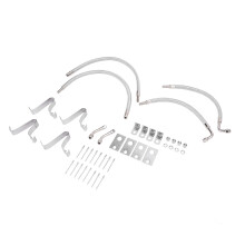 Leak-Proof Stainless Steel Dually Valve Stem Extender Kit 16-19.5in