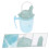 Spillproof Drinking Cup for Elderly with Straw Lid, Easy OneHand Use for Bedridden or Postpartum 5