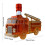ACDANC Fires Truck Ουίσκι Decanter 354ml Υψηλής περιεκτικότητας σε βοριοπυριτικό γυαλί 6