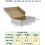 Witte verzenddoos 9x6x2 inch, set van 50 2