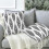 Μαύρα μαξιλαροθήκες boho 16x16", σετ 2 τεμαχίων, διακοσμητικές μαξιλαροθήκες για 5