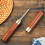 Stainless Steel Ice Pick with Ebony Wood Handle 1 Pack 5