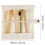Bamboo Cutlery Set Travel Tableware 4-Piece 2