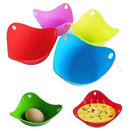 Silicone Egg Poacher Cups Set of 4 1