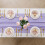 Light Purple Chiffon Table Runner 28 x 118 in 2