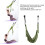 Multi-Functional Yoga Stretching Strap, 160cm, Polyester Back & Leg Band 4