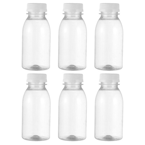 6 τεμάχια στεγανά μπουκάλια χυμού (10oz), Παιδικά μπουκάλια γάλακτος χωρίς BPA με 2