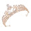 Rhinestone Swan Bridal Tiara Crown 1