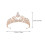 Rhinestone Swan Bridal Tiara Crown 2