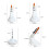Veilleuse unique 3 Rocket Light 15*15*21cm 8