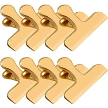 Clips para bolsas de patatas fritas, paquete de 8, clips de acero inoxidable para bolsas de alimentos, clips para bolsas de patatas fritas y otros