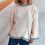 Women's Beige Long-Sleeve Quarter-Zip Pullover Sweater 5