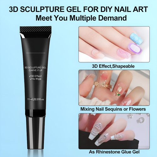 Clear3D-kynsienmuokkausgeeli 15 g 2