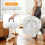 Rustgevend pluche hondenbed met afneembare hoes – Groot 3