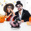 Στολίδια για το Halloween από τρομακτικό υλικό, Black Witch2D Acrylic Decor – Γοτθικό 6