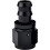 6AN180 graden push-lock slangkoppeling, zwart 7