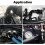 6AN180 graden push-lock slangkoppeling, zwart 6