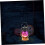 Μαύρο φως φαναριού κρανίου για εσωτερική διακόσμηση αποκριών 5