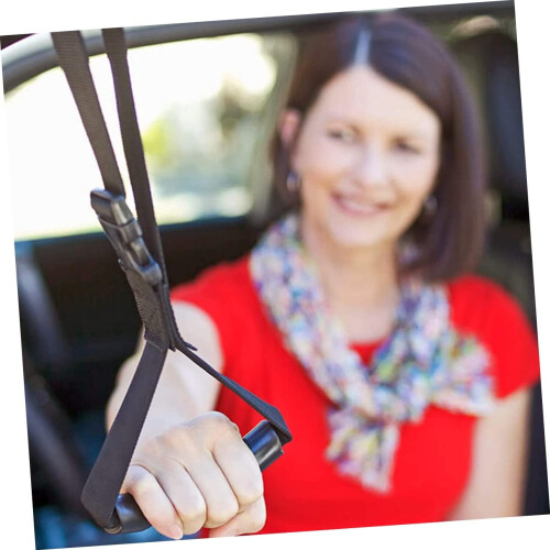 2Pcs Non Slip Car Support Handle for Elderly Disabled Adjustable Safety Grip 2