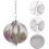 Stainless Steel Tea Ball Infuser Set – 6 pcs, 3 Sizes 2