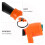 Orange Motorcycle Ignition Coil 125-200CC Dual Plug 6