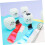 4pcs Dual Head Denture Brush for False Teeth Cleaning Compact Travel Size 3