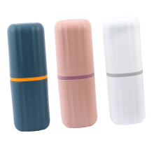 Travel Toothbrush Case Set Waterproof Compact Holder with Secure Lid for Family and Individual Use