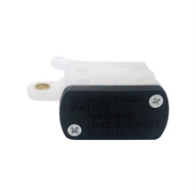 Universal Motorcycle Brake Fluid Reservoir Cup with Clear Oil Level Indicator for Rear Brake