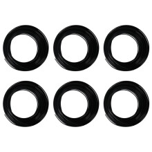 6X 3D Printer Pen Filament 1.75mm PLA 10m(Black PLA)