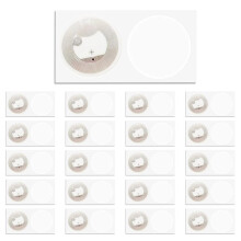500Pcs NFC Ntag216 Sticker Ntag216 NFC Tags NFC 216 Tag Ntag216 NFC Cards 13.56Mhz NFC Tag Stickers 888 Bytes Memory