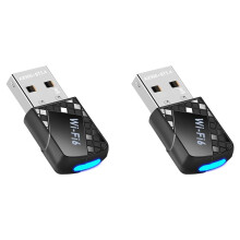 2X AX900 USB WiFi 6 5.4 Adapter 2in1 Dongle Dual Band 2.4G&5GHz Network Wireless Receiver DRIVER FREE