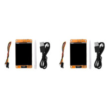 2X ESP32-Entwicklungsboard, 2,8-Zoll-Touchscreen, WIFI+BT-Entwicklungsboard, 240 X 320 TFT-LCD-Modul mit Touch Pen