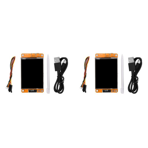 2X ESP32 Development Board 2.8 Inch Touch Screen WIFI+BT Development Board 240x320 TFT LCD Module with Touch Pen