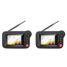 2X Fish Finder - Fish Finder Portatile e Rilevatore di Profondità per La Pesca Ricreativa da Banchina, Riva o Riva