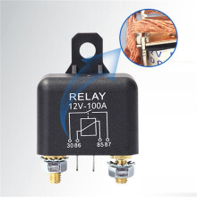 2X Tipo Contínuo Substituição Automotivo Dos Relés Automotivos Do Carro Do Relé 24V 100A Do Motor Do Caminhão Do Carro