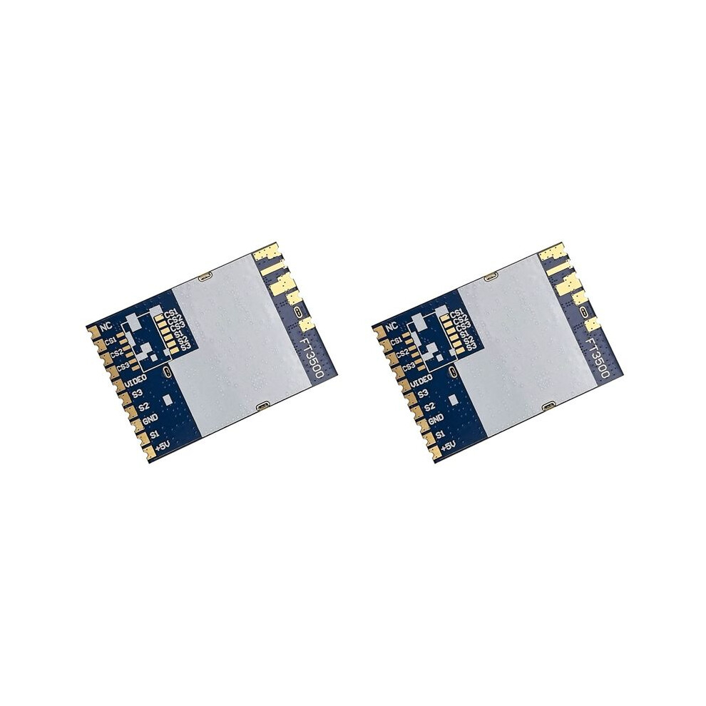2X Ft3500 3.3Ghz Vrx 64Ch Fpv Analog Wireless Video Receiver Module (3060Mhz To 3500Mhz) 6033107940188