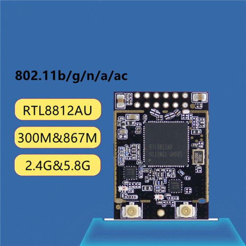 2X W21 RTL8812AU 802.11ac WIFI Module Network Camera Dual-Band Wireless Module HD Image Transfer Module