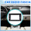 5X 2 Din 10,1 Polegadas Rádio de Carro Instalação DVD GPS Mp5 Fascia Plane Frame para 2003-2014 para  XC90 4